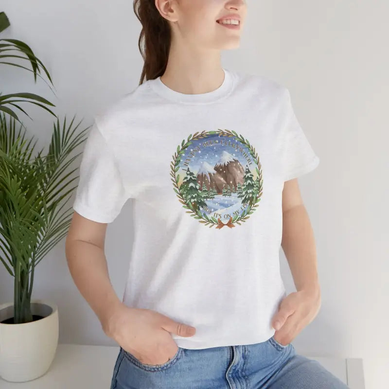 Adventure Unisex Jersey Tee - Wanderlust Design - DipaliZ
