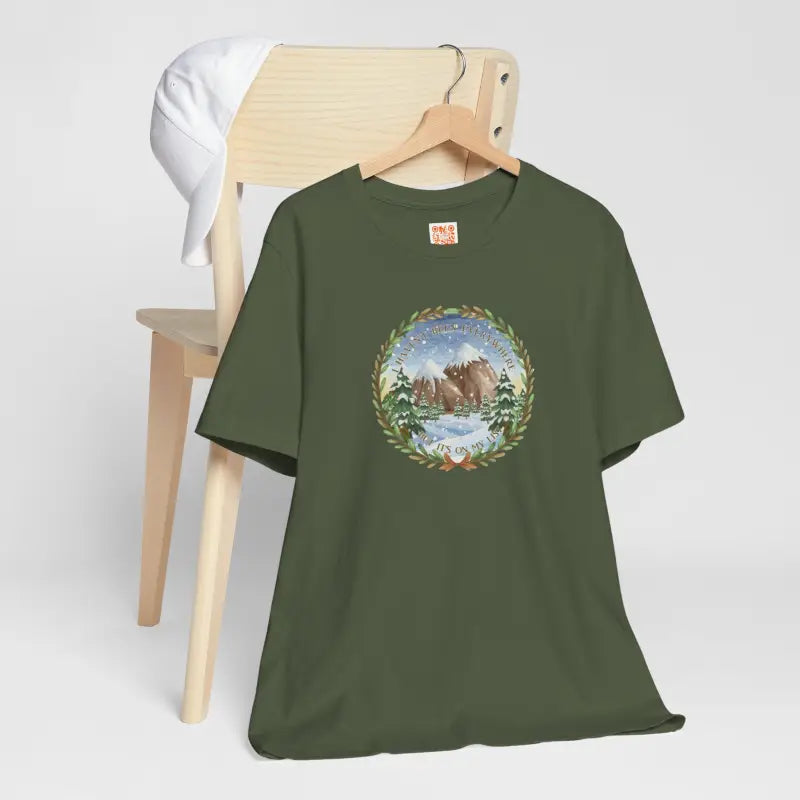 Adventure Unisex Jersey Tee - Wanderlust Design - DipaliZ