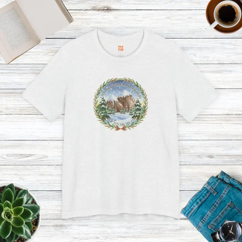 Adventure Unisex Jersey Tee - Wanderlust Design - DipaliZ