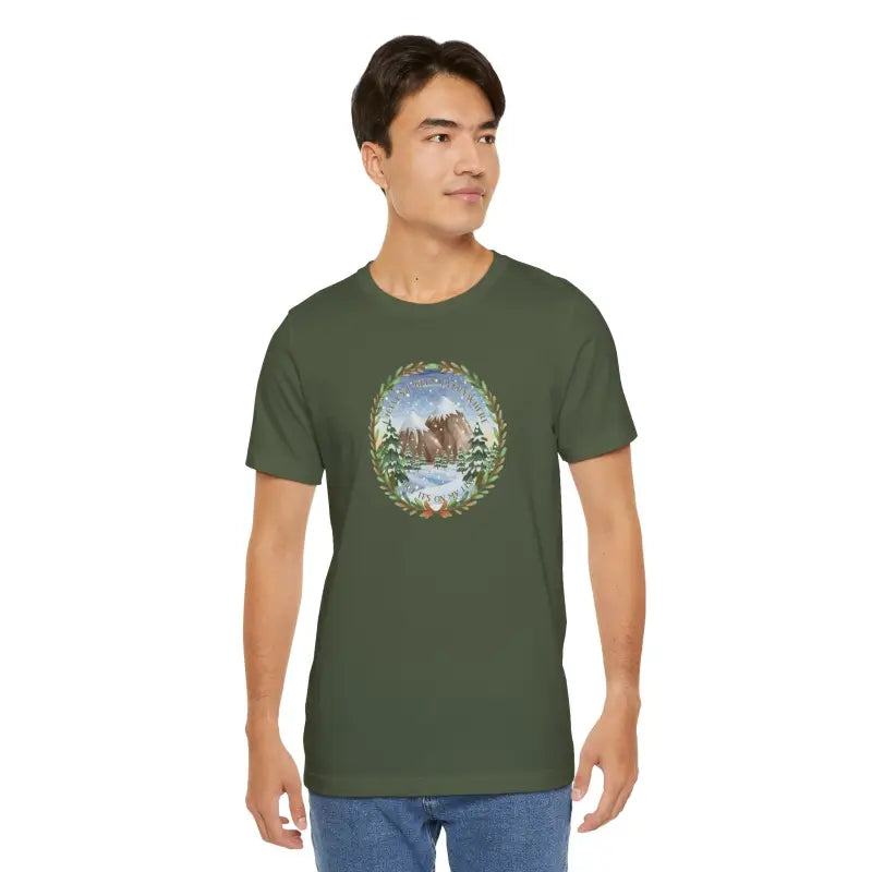 Adventure Unisex Jersey Tee - Wanderlust Design - DipaliZ