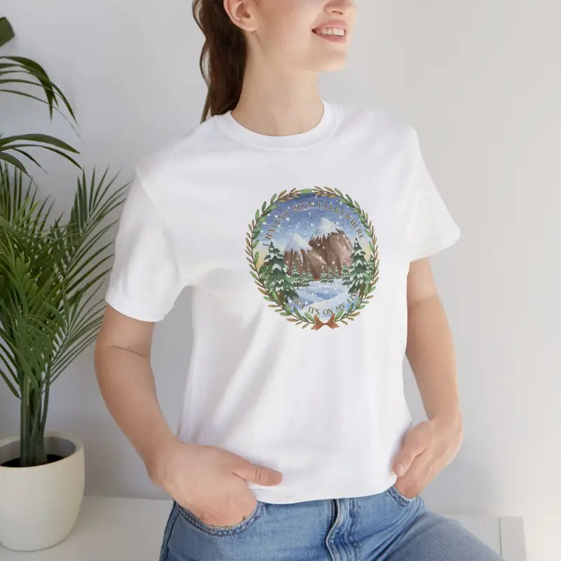 Adventure Unisex Jersey Tee - Wanderlust Design - DipaliZ