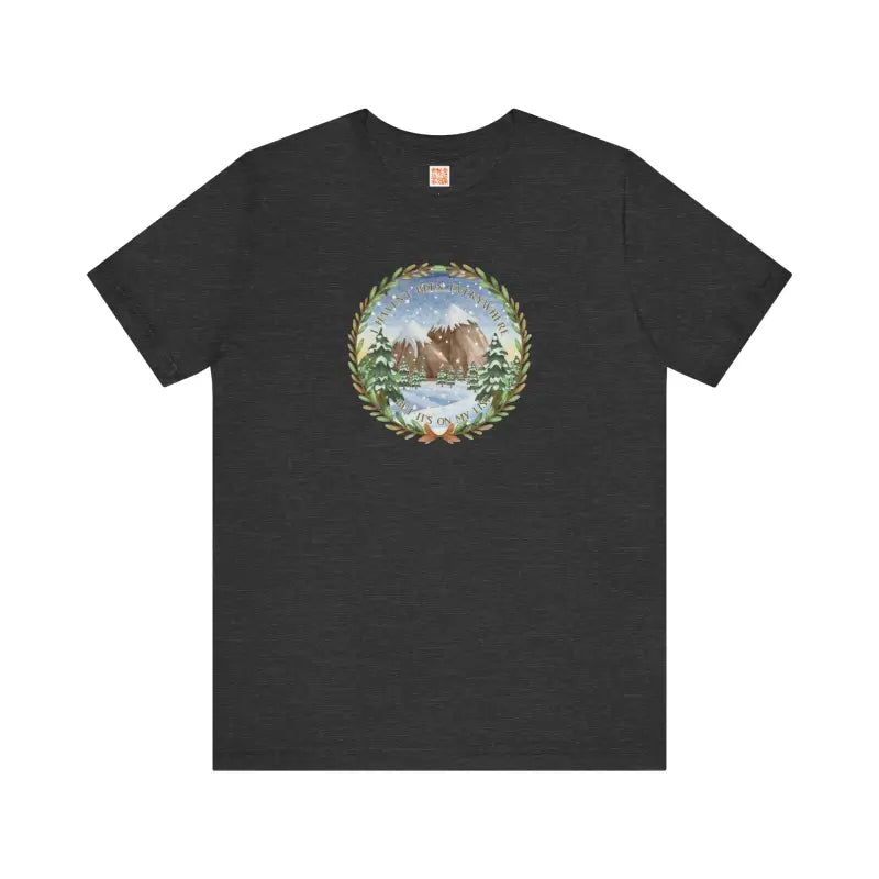 Adventure Unisex Jersey Tee - Wanderlust Design - DipaliZ