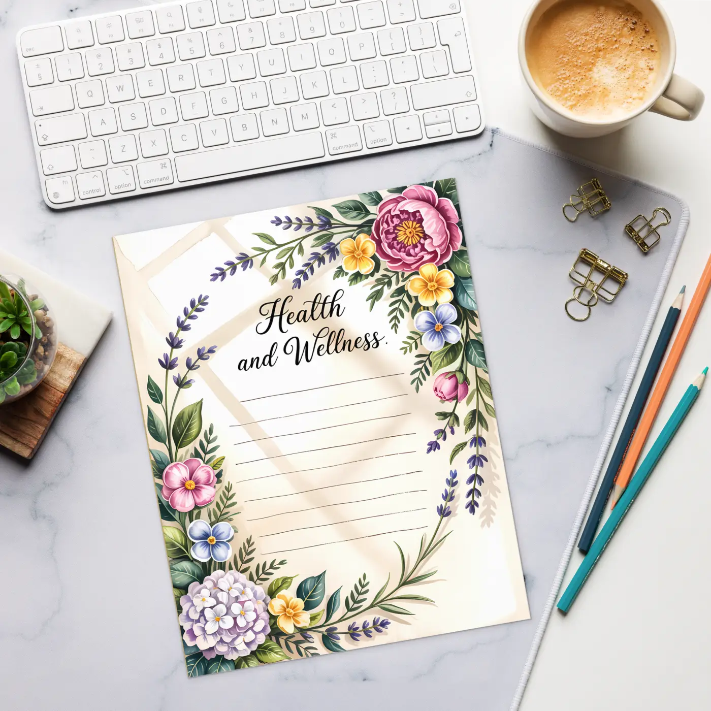 Classic Tear-Away Notepad - Stylish Productivity Tool - DipaliZ