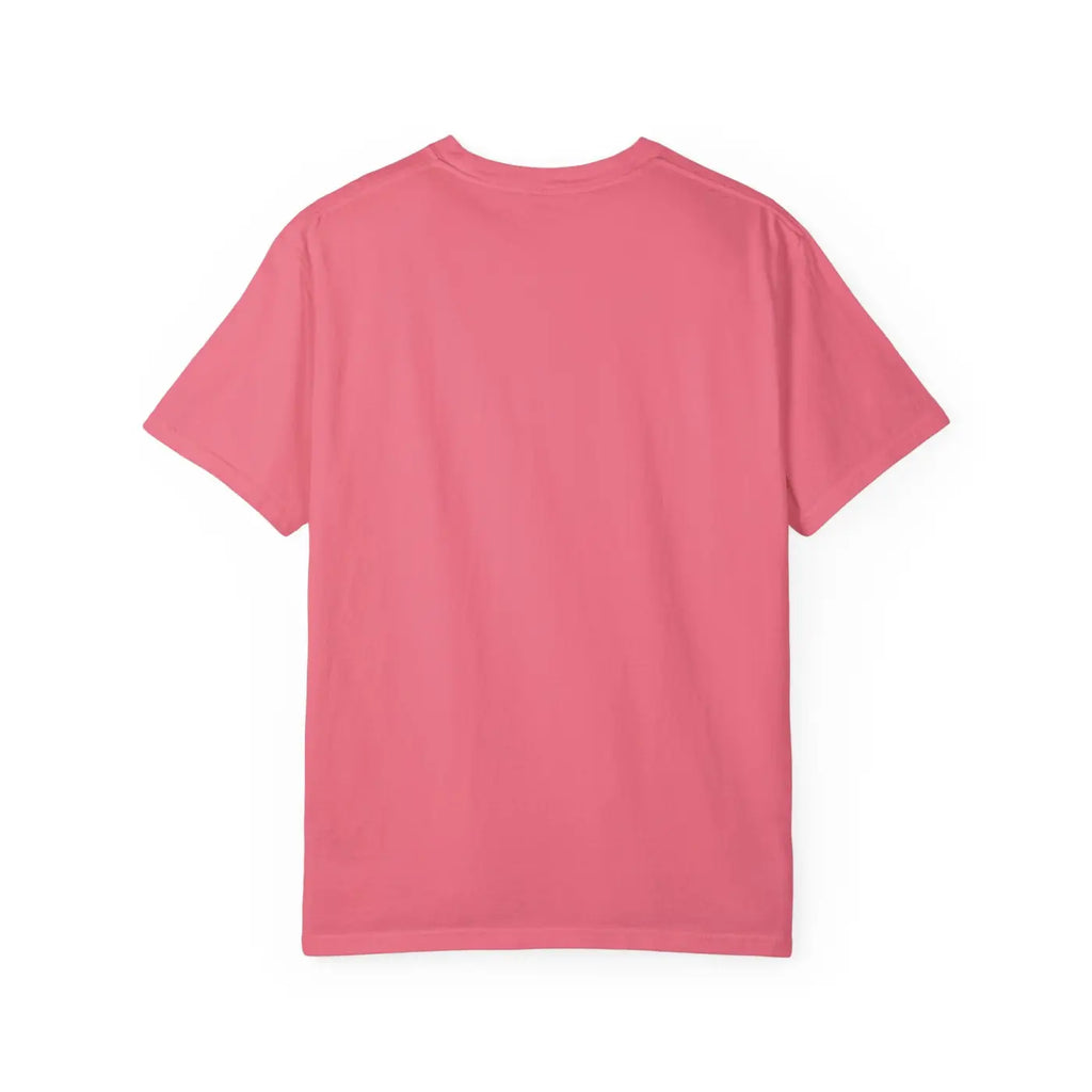 Heart Crown Unisex Garment-Dyed T-Shirt - Pink Graphic - DipaliZ