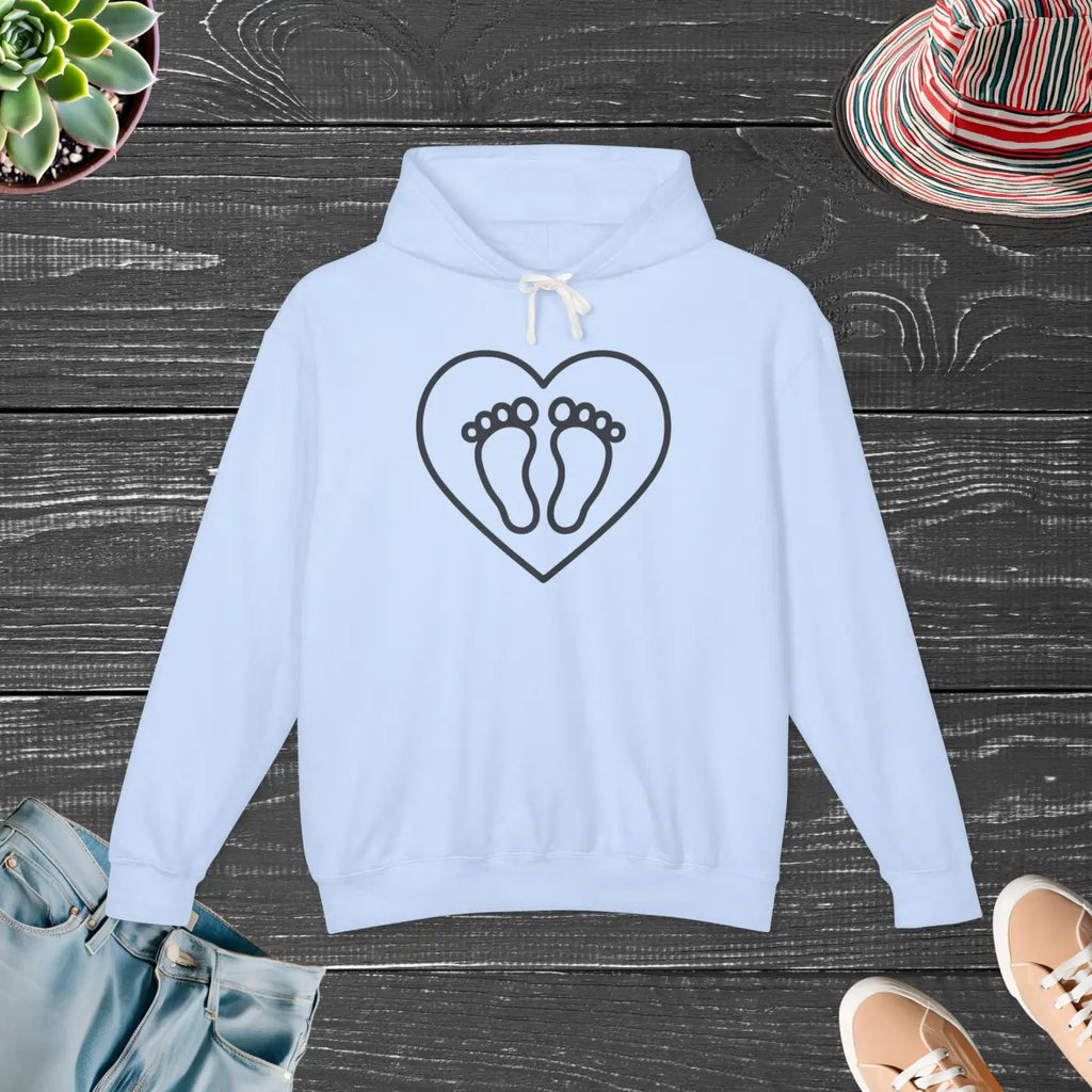 Cozy Lightweight Hooded Sweatshirt - Parents-to-be - DipaliZ