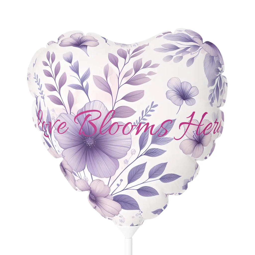 Floral Balloon Love Blooms - Romantic Party Decoration - DipaliZ