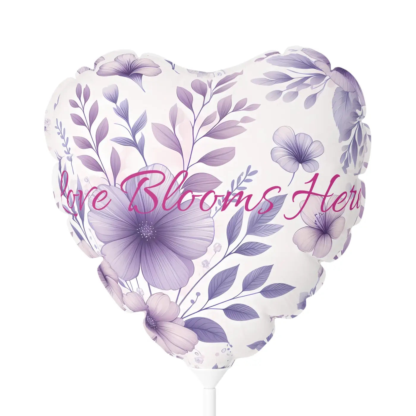 Floral Balloon Love Blooms - Romantic Party Decoration - DipaliZ