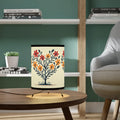Heart Shaped Plant Tripod Lamp - High-Res Printed Shade - DipaliZ