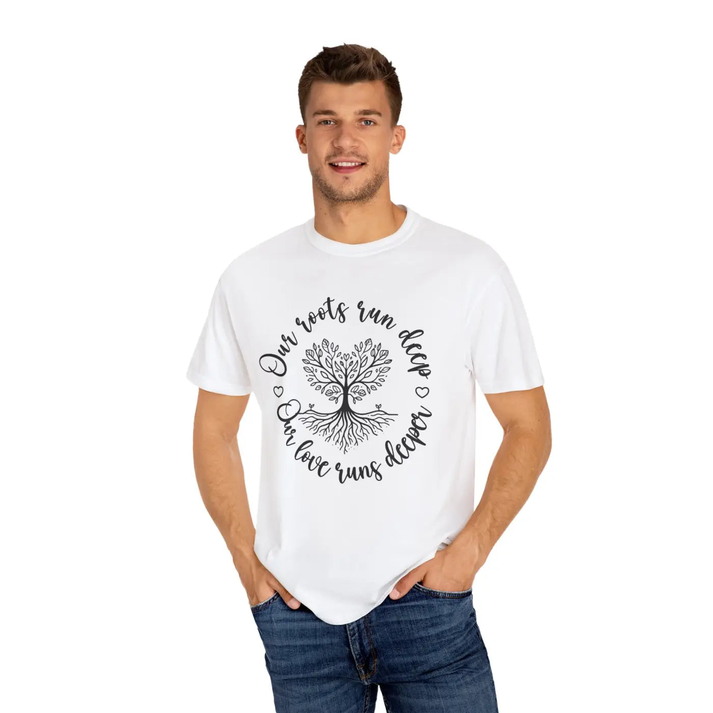 Heart Tree Graphic Tee - Outdoor Vibes Nature Lover - DipaliZ