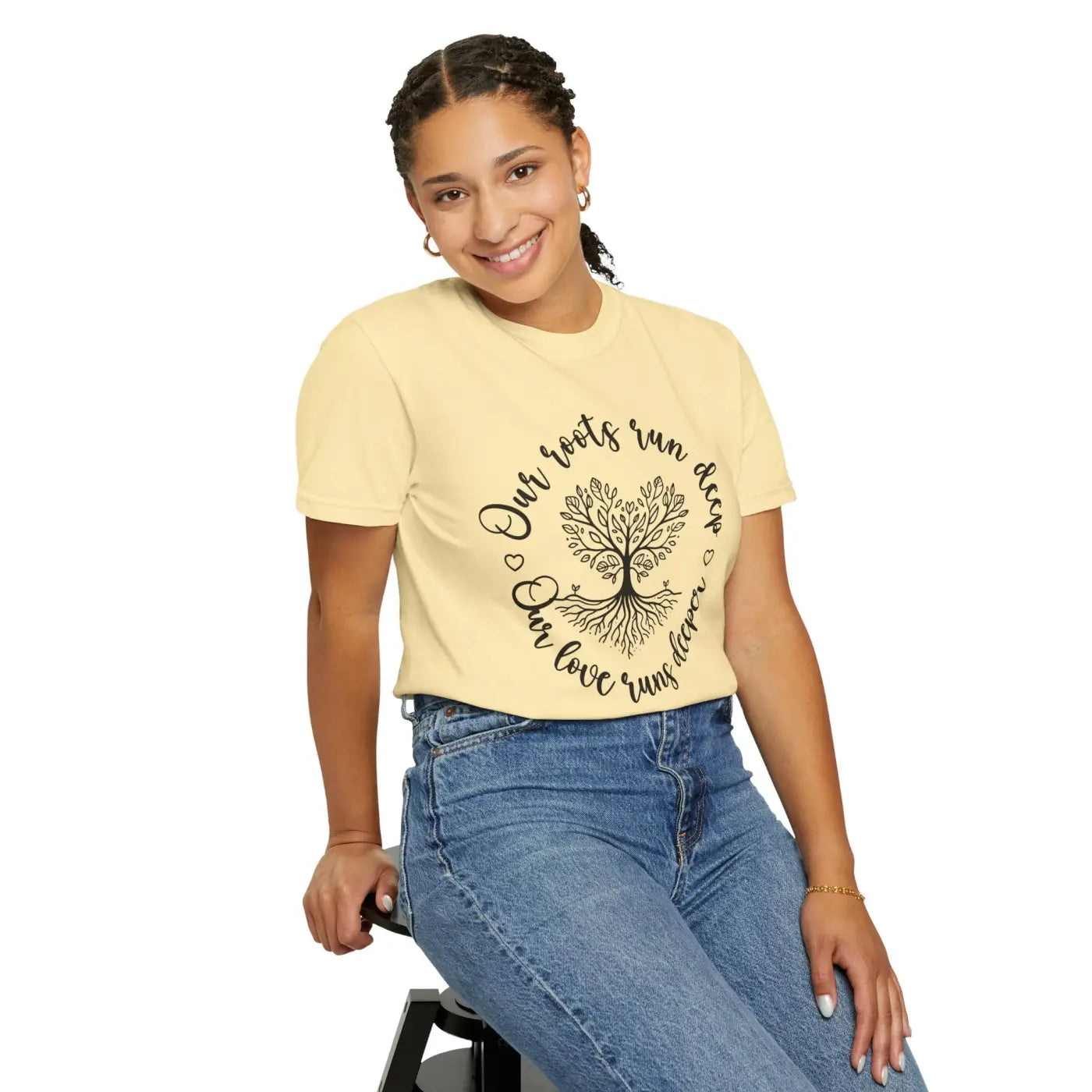 Heart Tree Graphic Tee - Outdoor Vibes Nature Lover - DipaliZ