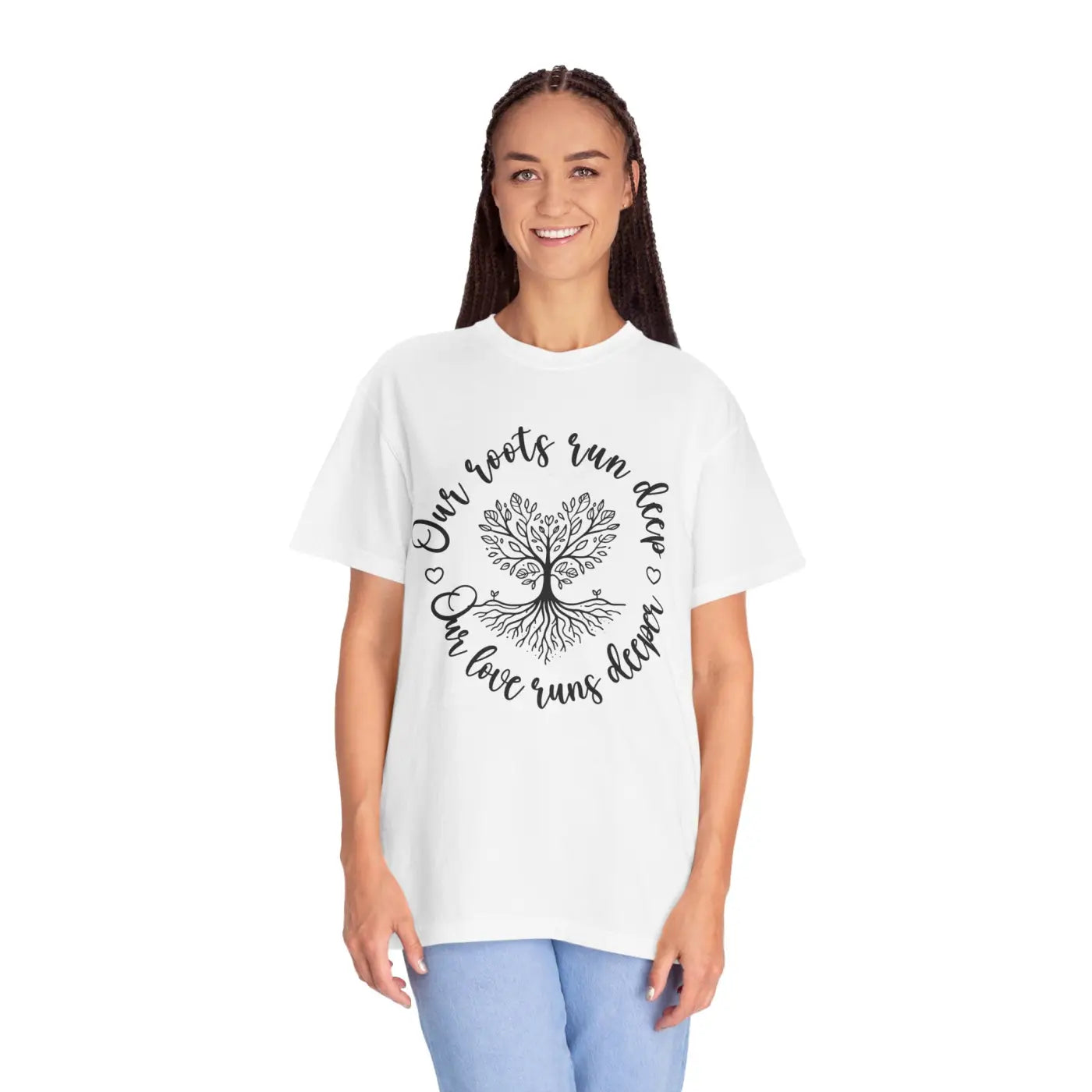 Heart Tree Graphic Tee - Outdoor Vibes Nature Lover - DipaliZ