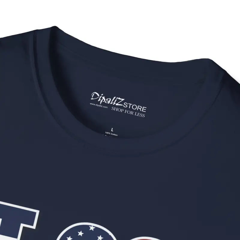 I Heart USA Patriotic Tee - Softstyle Cotton T-Shirt - DipaliZ