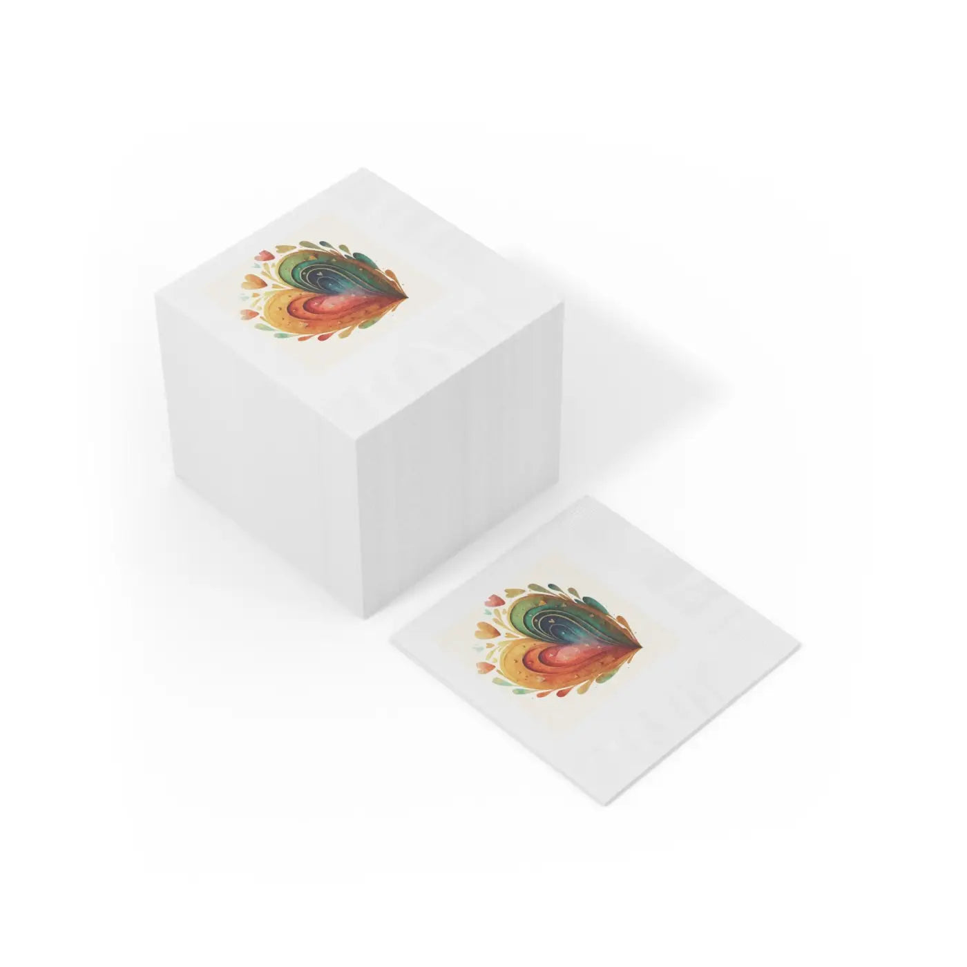 White Coined Napkins - Three Ply Party Essential - DipaliZ