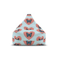 Fluttering Hearts Bean Bag Cover - Cozy Comfort Design - DipaliZ