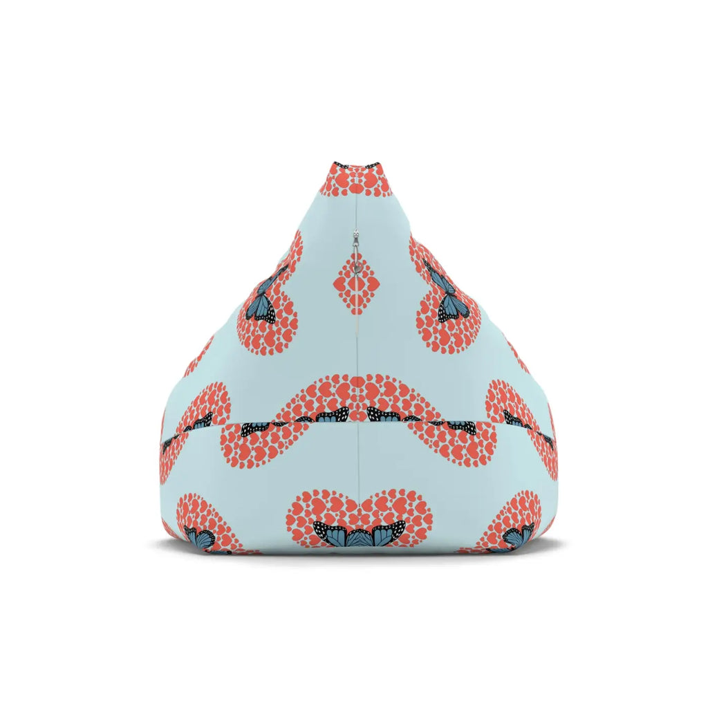 Fluttering Hearts Bean Bag Cover - Cozy Comfort Design - DipaliZ