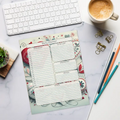 Stylish Daily Planner Notepad - Bold Vibrant Design - DipaliZ