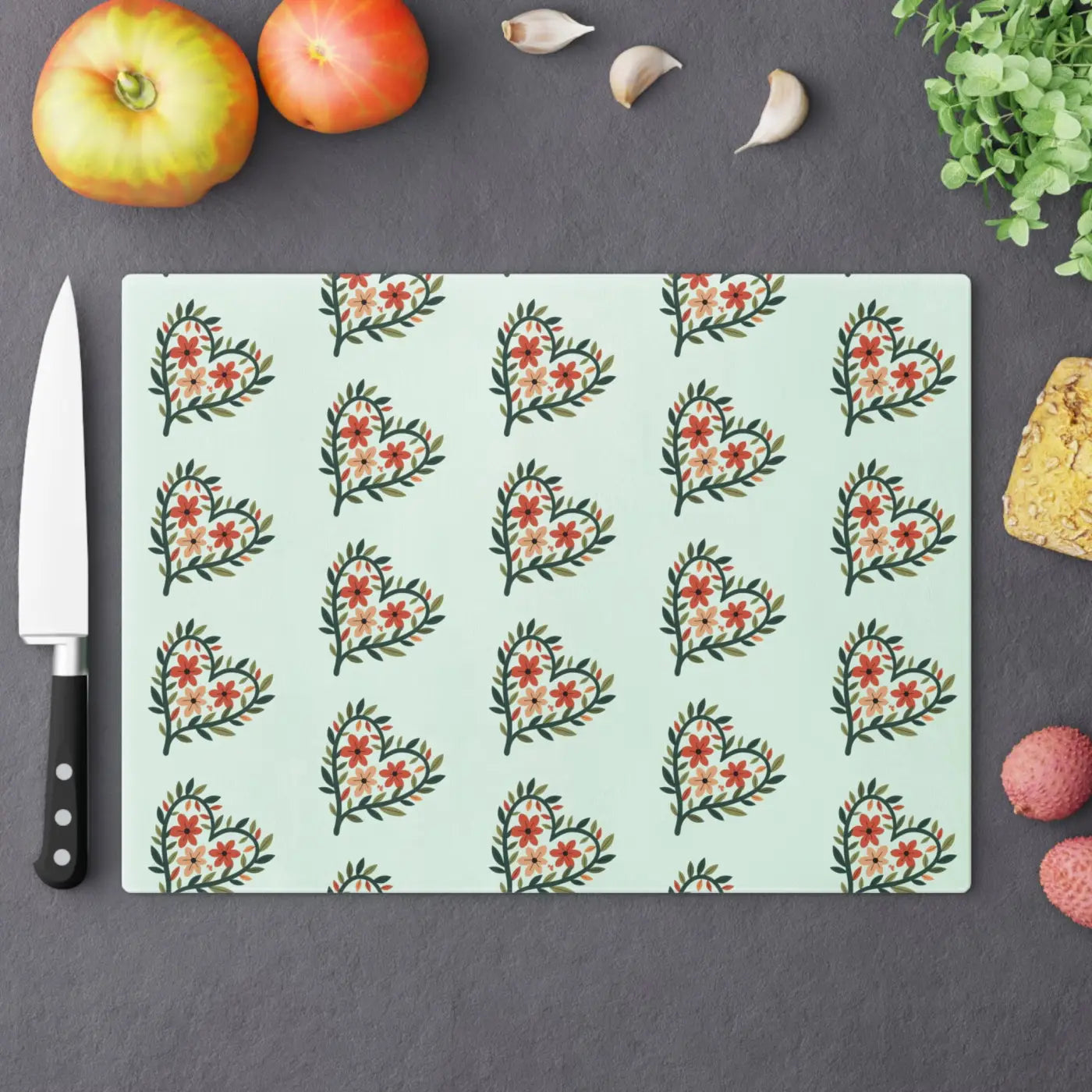 Glass Cutting Board - Stylish Tempered Glass Home Decor - DipaliZ