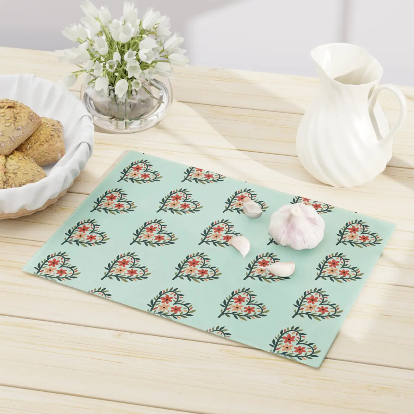 Glass Cutting Board - Stylish Tempered Glass Home Decor - DipaliZ