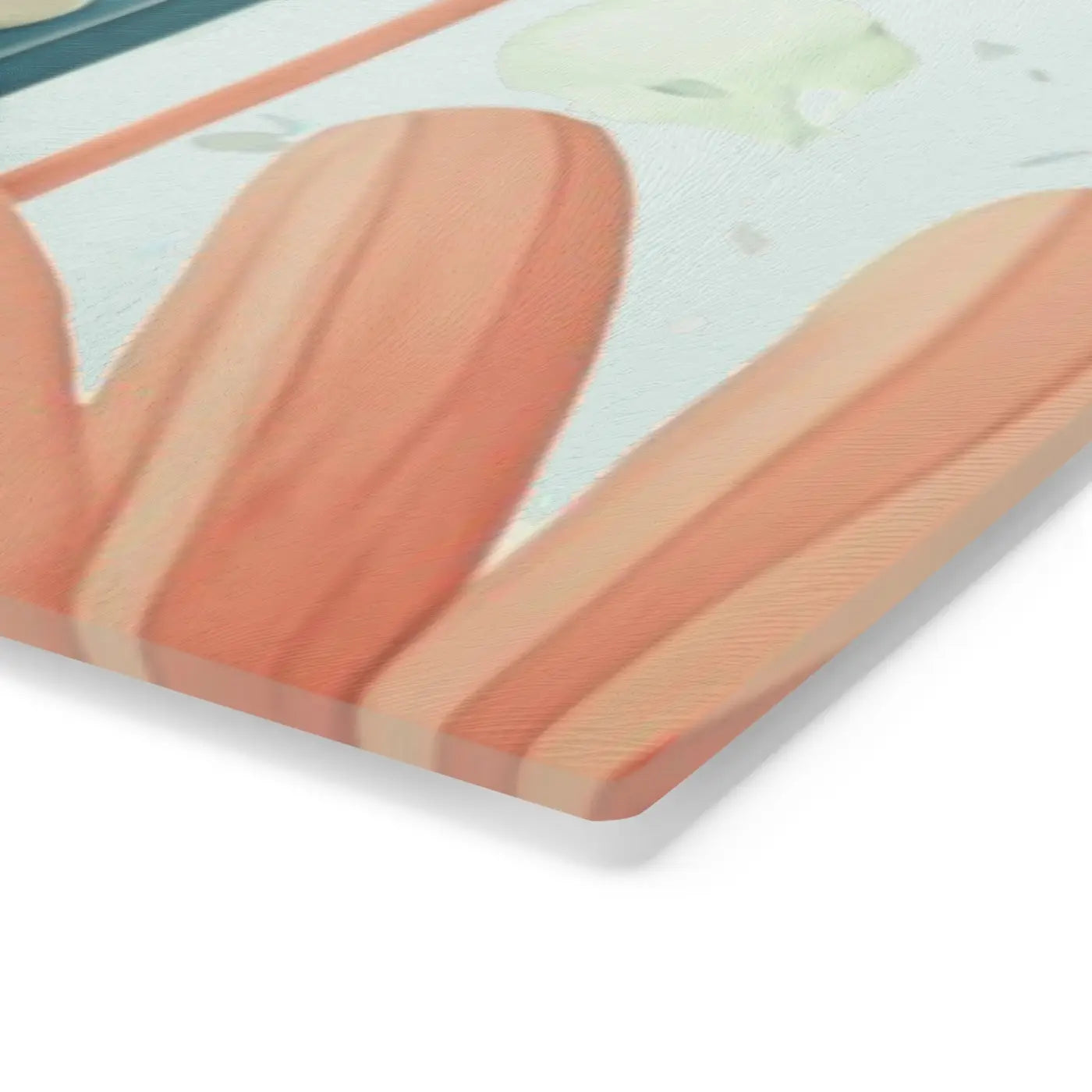 Flowers Cutting Board - Tempered Glass Kitchen Essential - DipaliZ