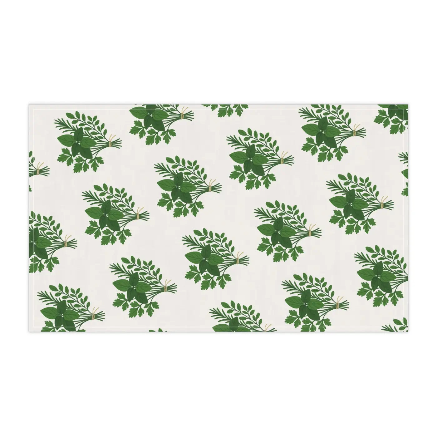 Herb Garden Tea Towels - Rustic Charm Kitchen Decor - DipaliZ
