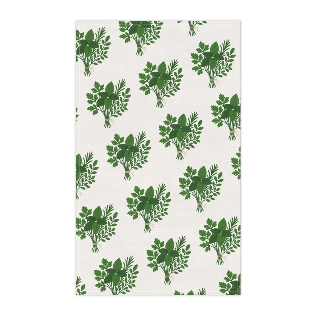 Herb Garden Tea Towels - Rustic Charm Kitchen Decor - DipaliZ