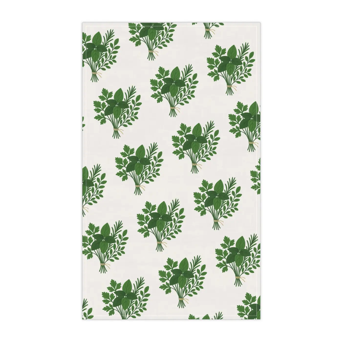 Herb Garden Tea Towels - Rustic Charm Kitchen Decor - DipaliZ