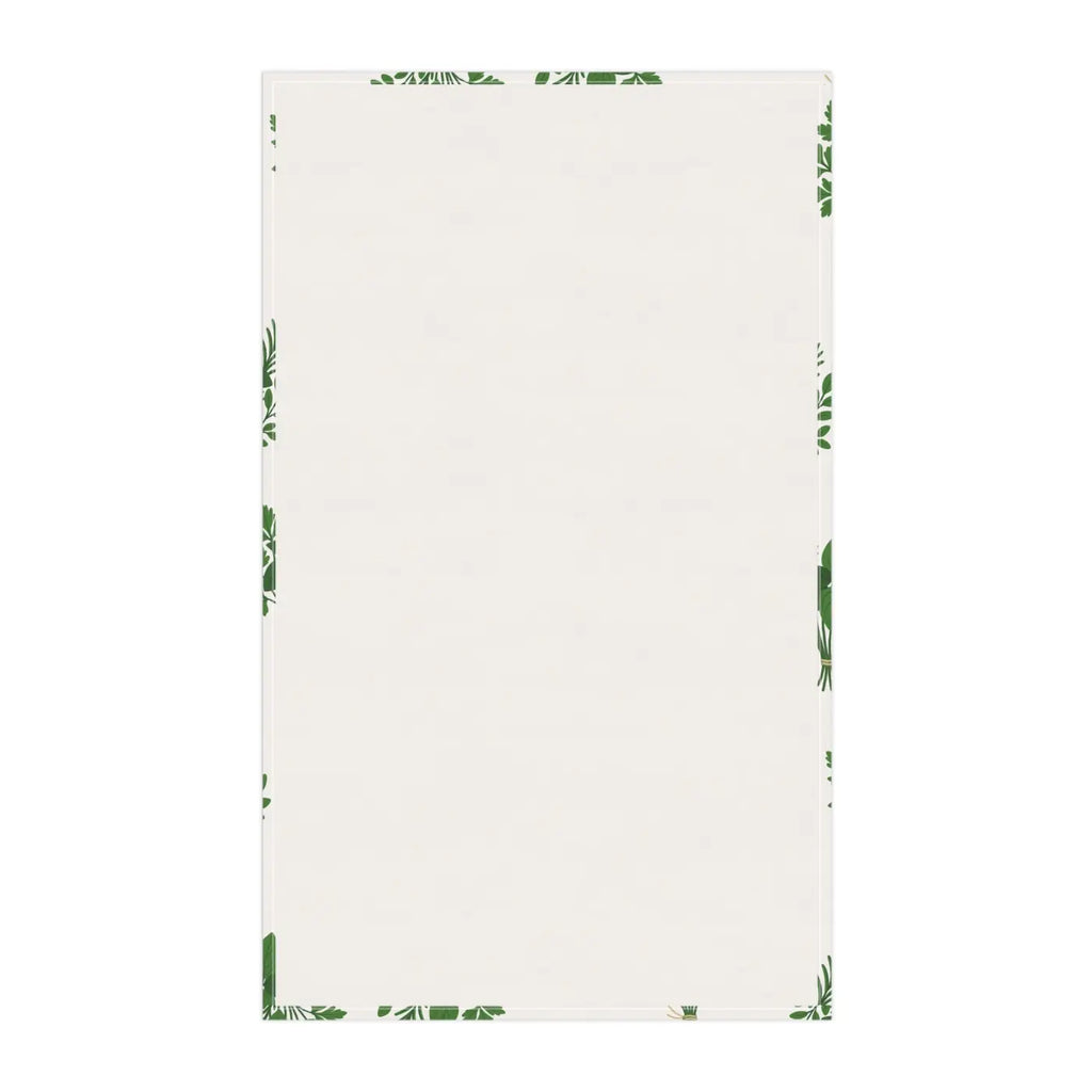 Herb Garden Tea Towels - Rustic Charm Kitchen Decor - DipaliZ