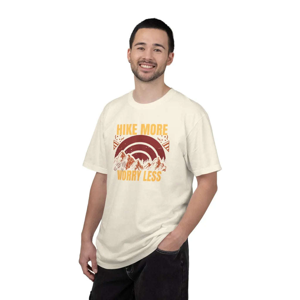 Garment-Dyed Finish Tee - Heavyweight Comfort - DipaliZ