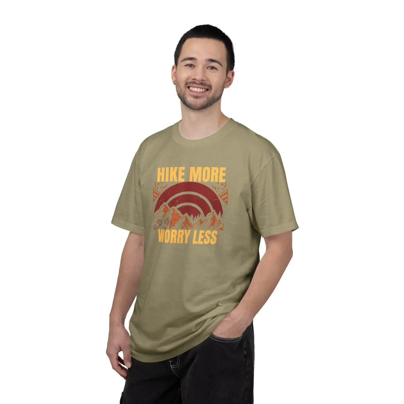 Garment-Dyed Finish Tee - Heavyweight Comfort - DipaliZ