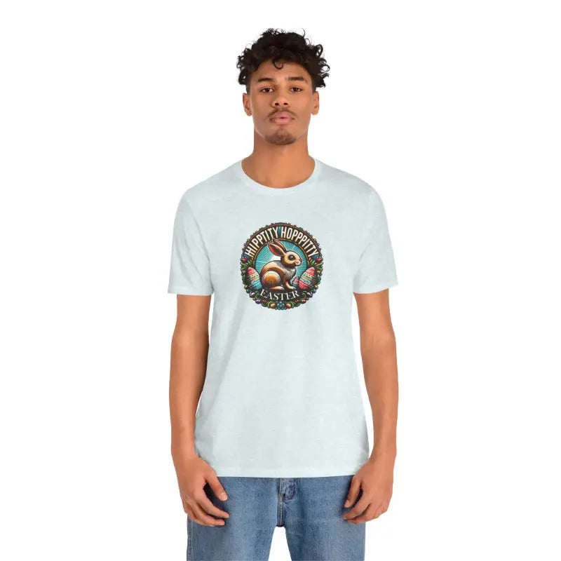 Hippity Hoppity Easter Unisex Jersey Short Sleeve Tee - DipaliZ