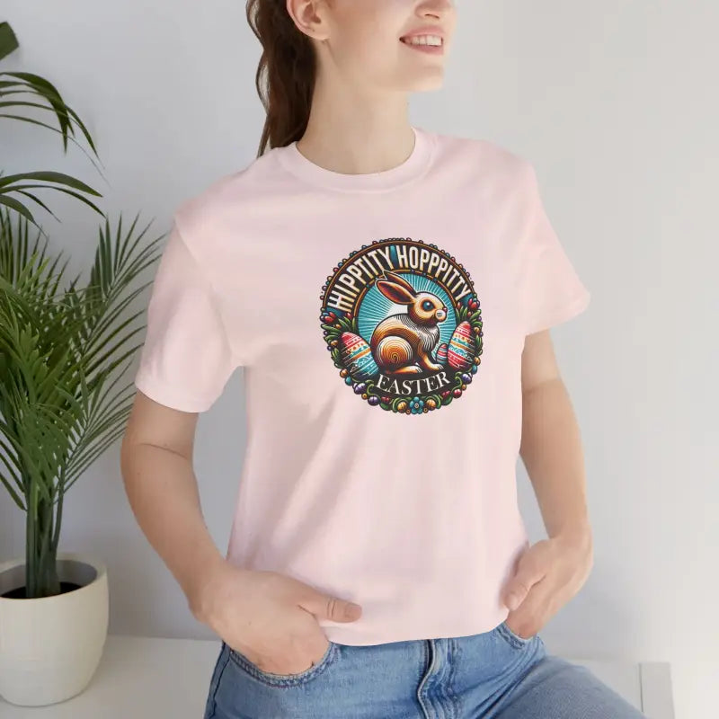 Hippity Hoppity Easter Unisex Jersey Short Sleeve Tee - DipaliZ