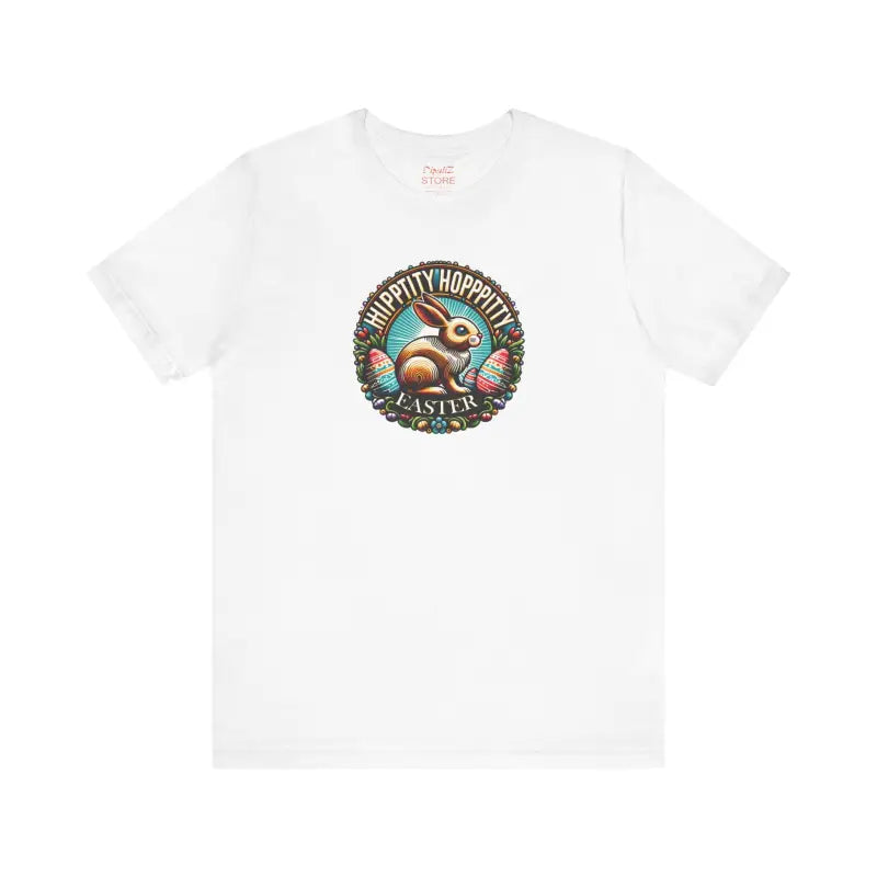 Hippity Hoppity Easter Unisex Jersey Short Sleeve Tee - DipaliZ