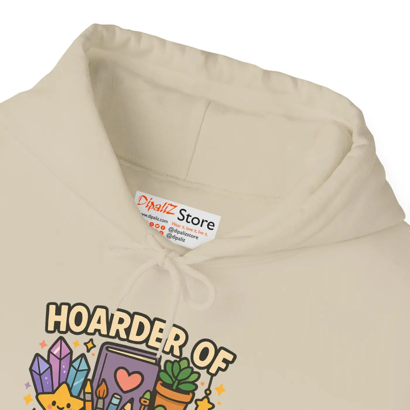 Plush Cozy Wear Hoodie - Plant Enthusiast Gear - DipaliZ