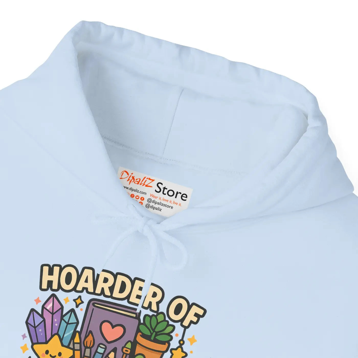Plush Cozy Wear Hoodie - Plant Enthusiast Gear - DipaliZ