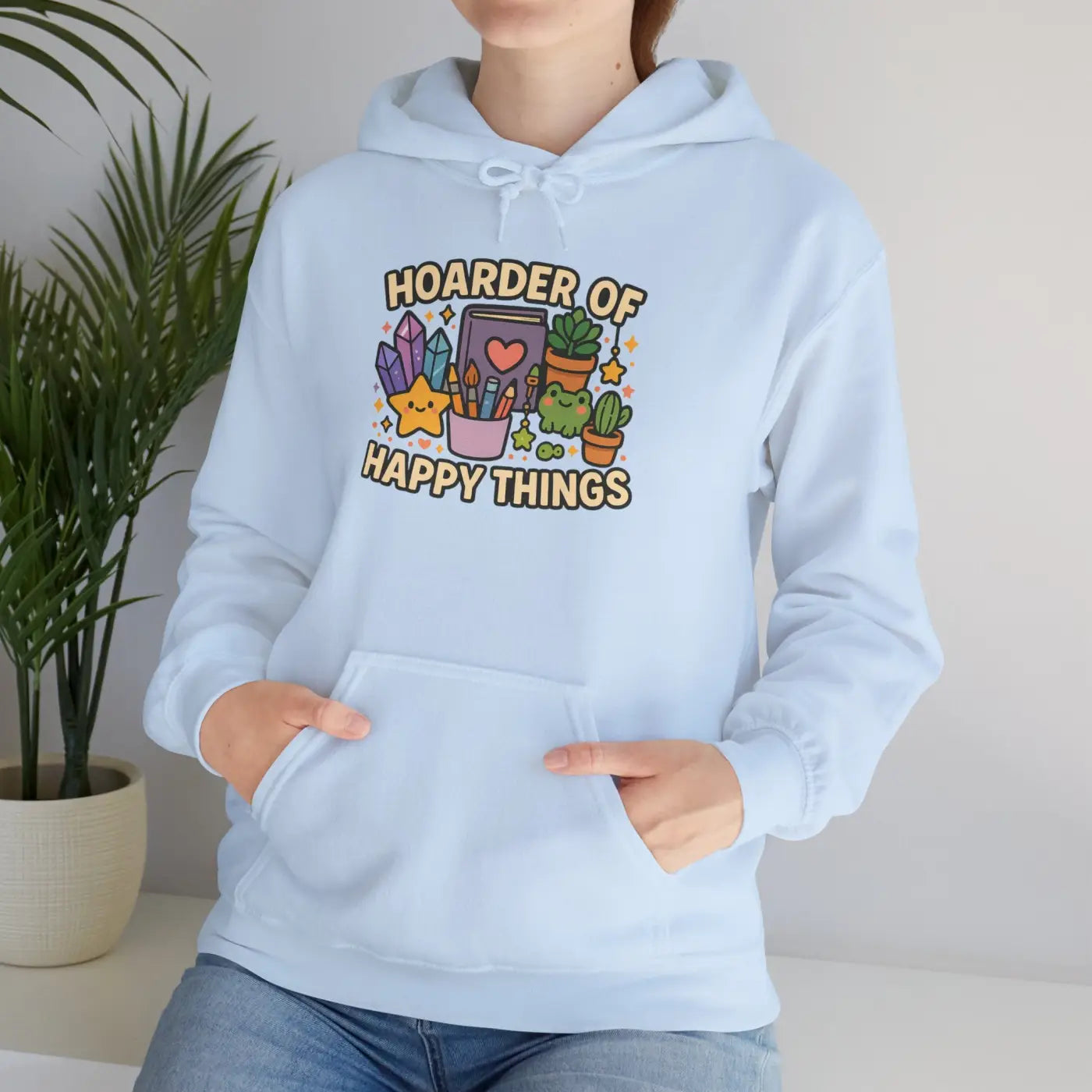 Plush Cozy Wear Hoodie - Plant Enthusiast Gear - DipaliZ