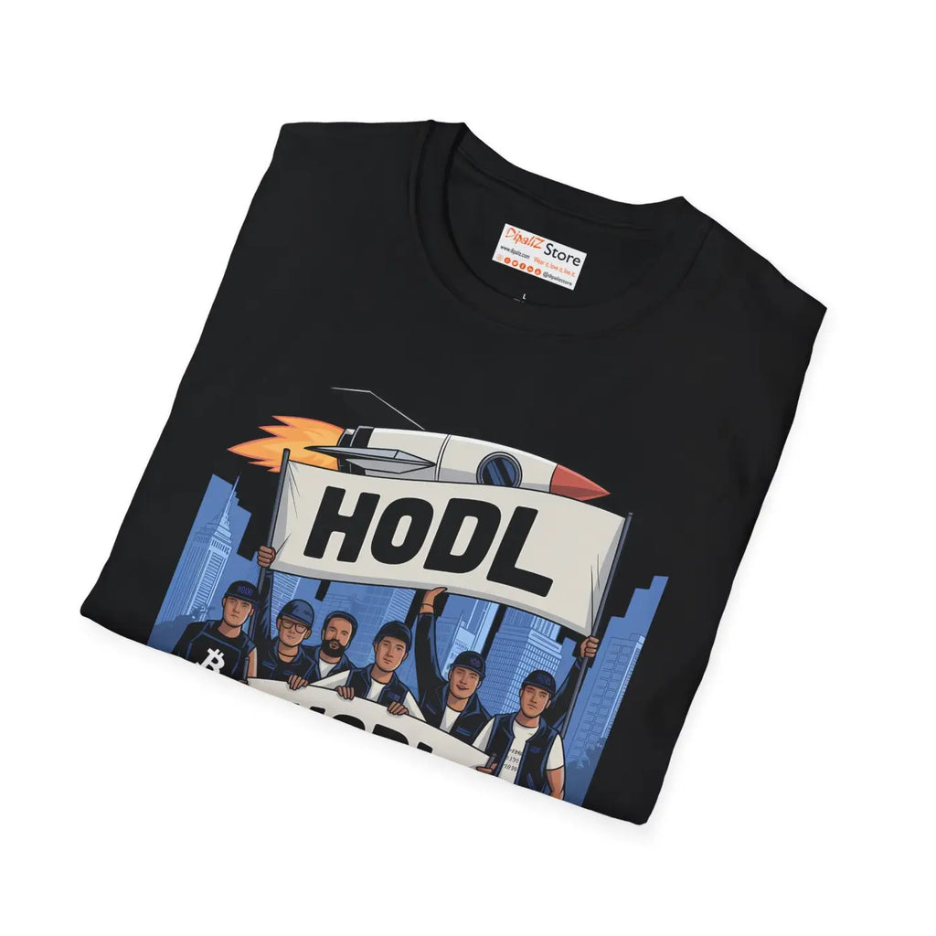 Hodl Gang Rocket Unisex Tee - Crypto Style - DipaliZ