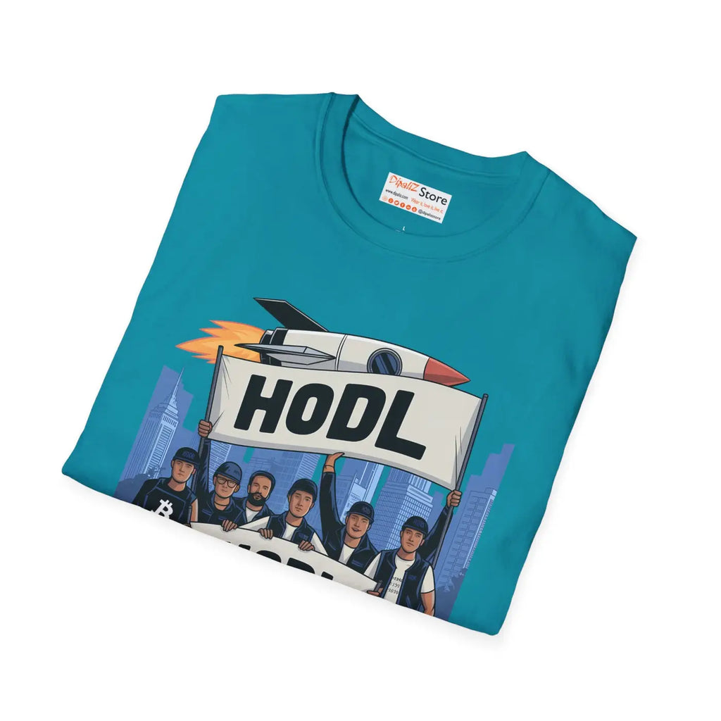 Hodl Gang Rocket Unisex Tee - Crypto Style - DipaliZ