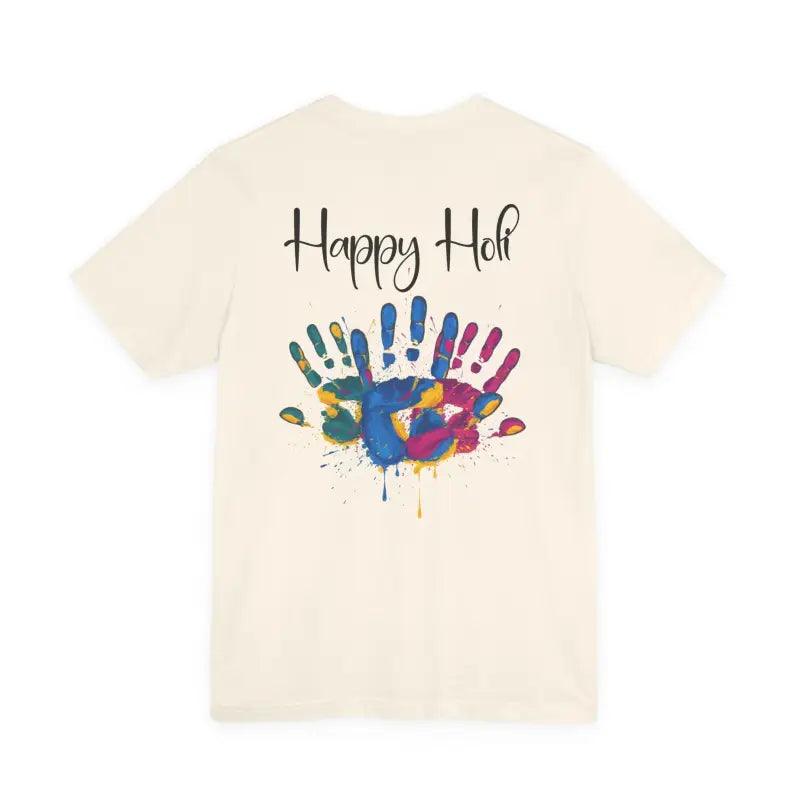 Holi Hai Jersey Short Sleeve Tee - Festival of Colors - DipaliZ