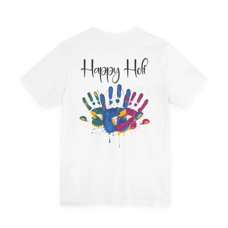 Holi Hai Jersey Short Sleeve Tee - Festival of Colors - DipaliZ
