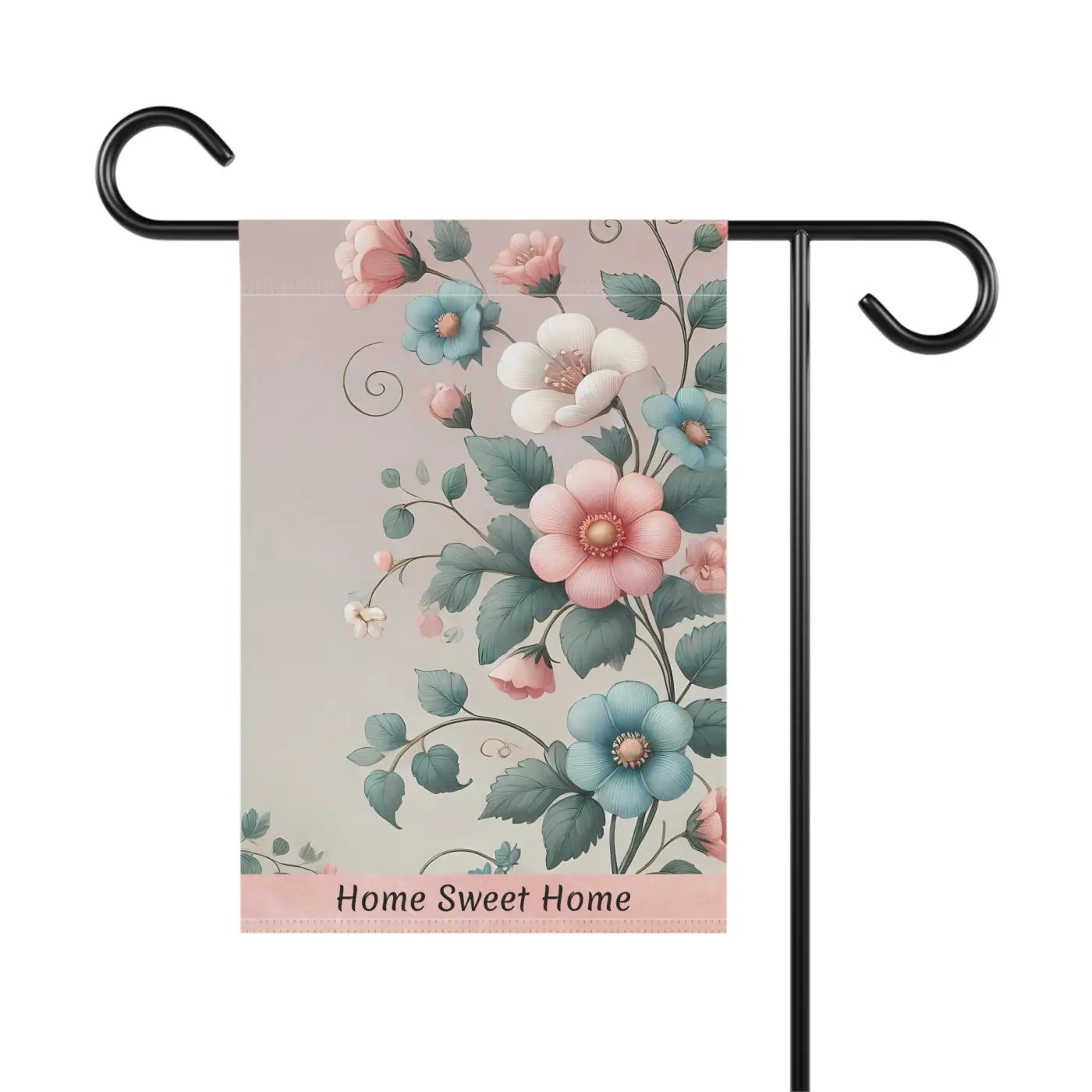 Home Sweet Home Garden Banner - Poly Poplin Canvas - DipaliZ
