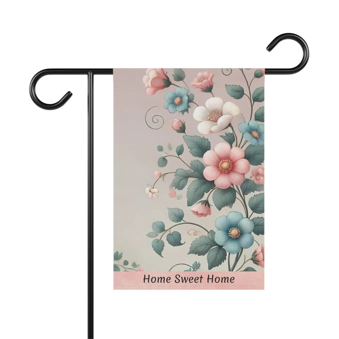 Home Sweet Home Garden Banner - Poly Poplin Canvas - DipaliZ