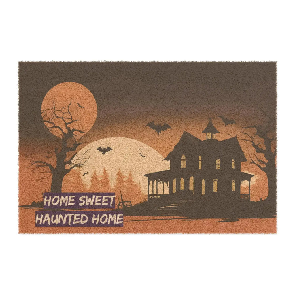 Home Sweet Haunted Doormat - Tufted Coir Coconut - DipaliZ