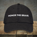 Brave Denim Hat - Stylish Everyday Black Dad Cap - DipaliZ