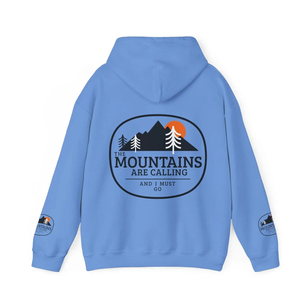 Mountains Are Calling Hooded Sweatshirt - Travel Comfort - DipaliZ