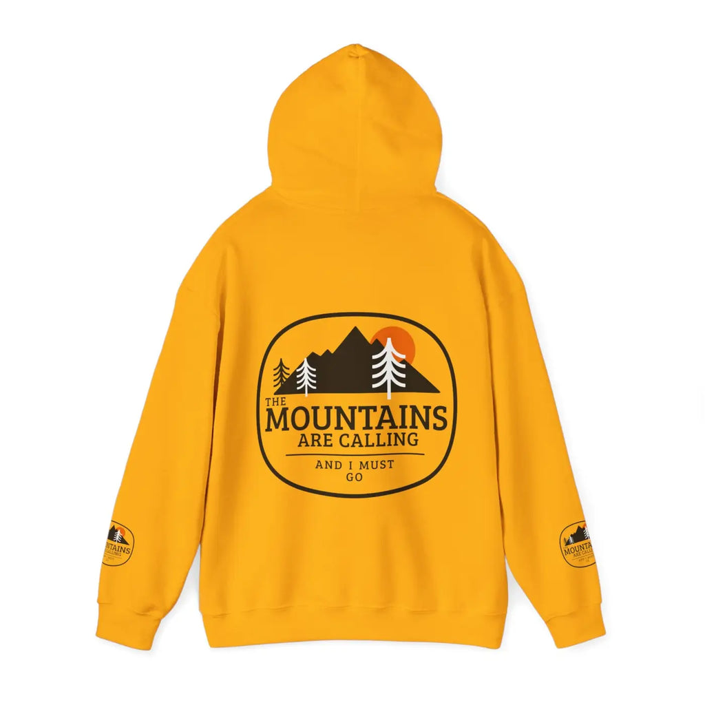Mountains Are Calling Hooded Sweatshirt - Travel Comfort - DipaliZ