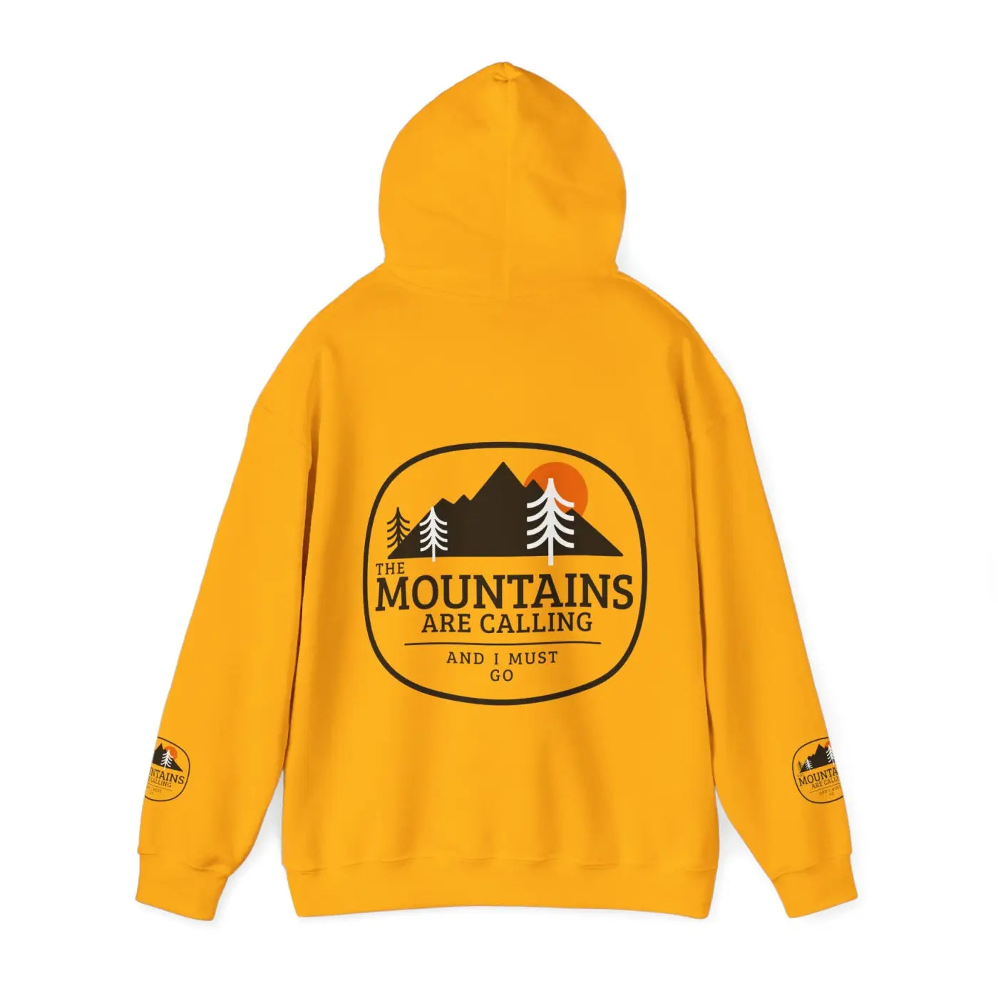 Mountains Are Calling Hooded Sweatshirt - Travel Comfort - DipaliZ