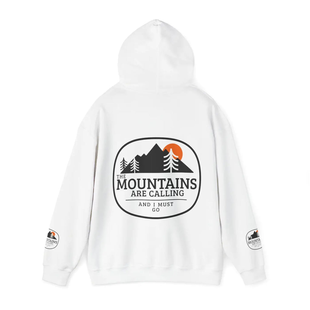 Mountains Are Calling Hooded Sweatshirt - Travel Comfort - DipaliZ