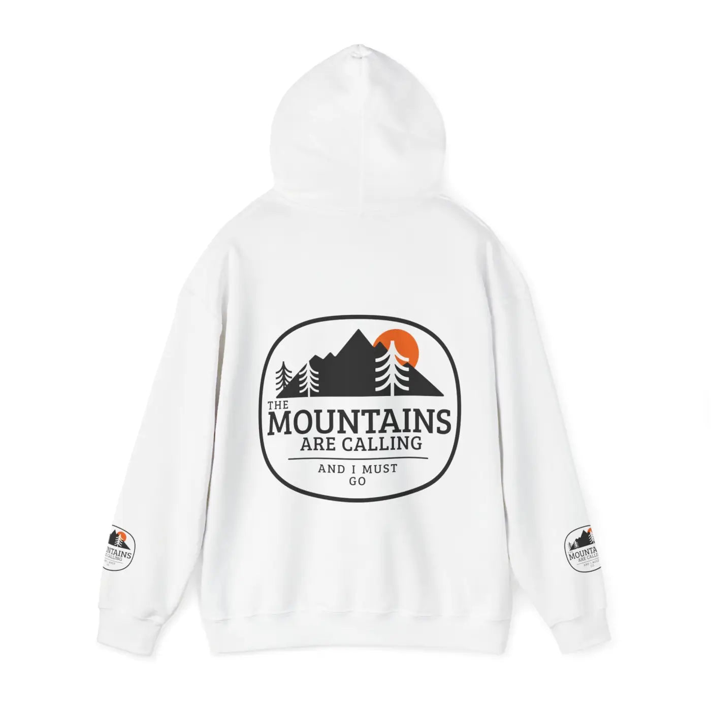 Mountains Are Calling Hooded Sweatshirt - Travel Comfort - DipaliZ