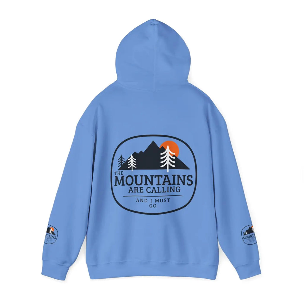 Mountains Are Calling Hooded Sweatshirt - Travel Comfort - DipaliZ