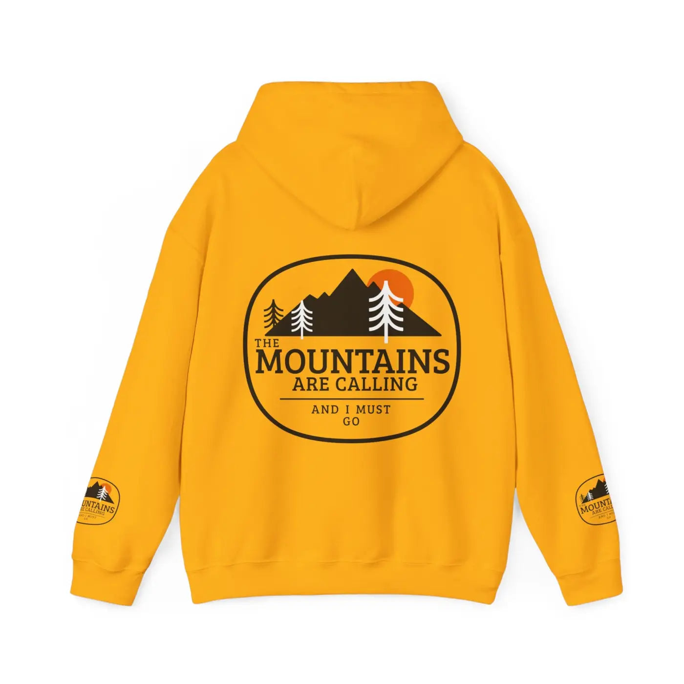 Mountains Are Calling Hooded Sweatshirt - Travel Comfort - DipaliZ